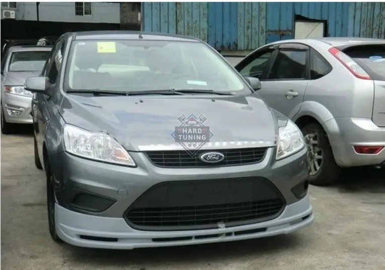 Накладка на передний бампер Ford Focus 2 Рестайлинг