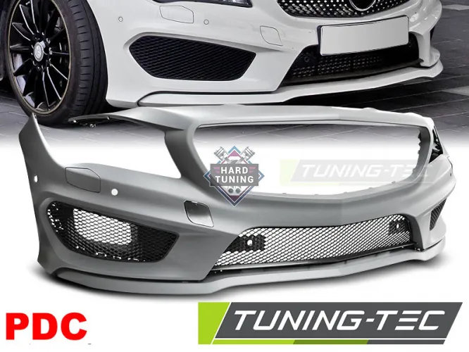 Передний бампер SPORT PDC Mercedes CLA C117 (2013 -2016)
