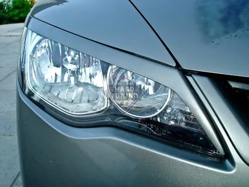 Накладки на фары узкие Honda Civic 8 4D 2006-2011