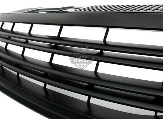 Решетка радиатора для Volkswagen Tiguan, 2007-2011 г., черная, тюнинг.