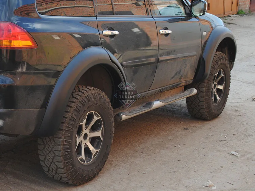 Расширители арок Mitsubishi Pajero Sport 2 (2013-2016) +60 мм