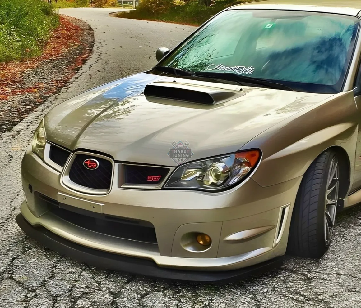 Сплиттер переднего бампера STI Subaru Impreza GDB Лиса