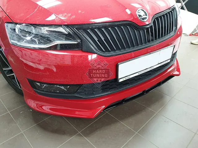 Передняя накладка CSR Style Skoda Rapid
