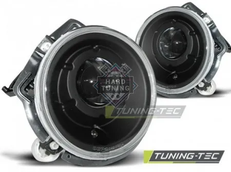Передние фары Mercedes W461,W463 G-Class (1992-2006) черные