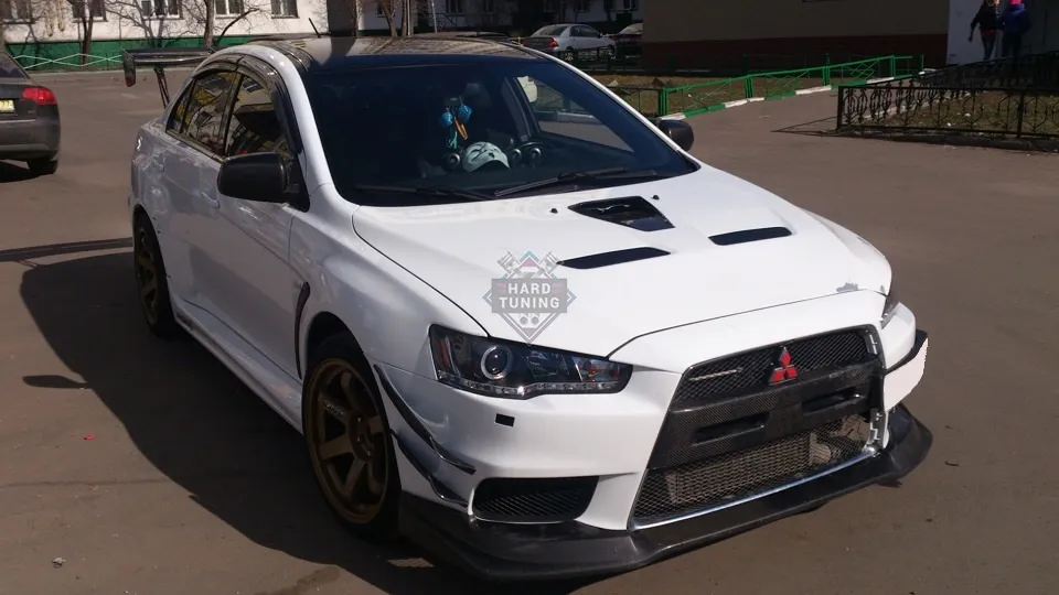 Накладки на передние крылья EVO Lancer 10 (2007-2016)