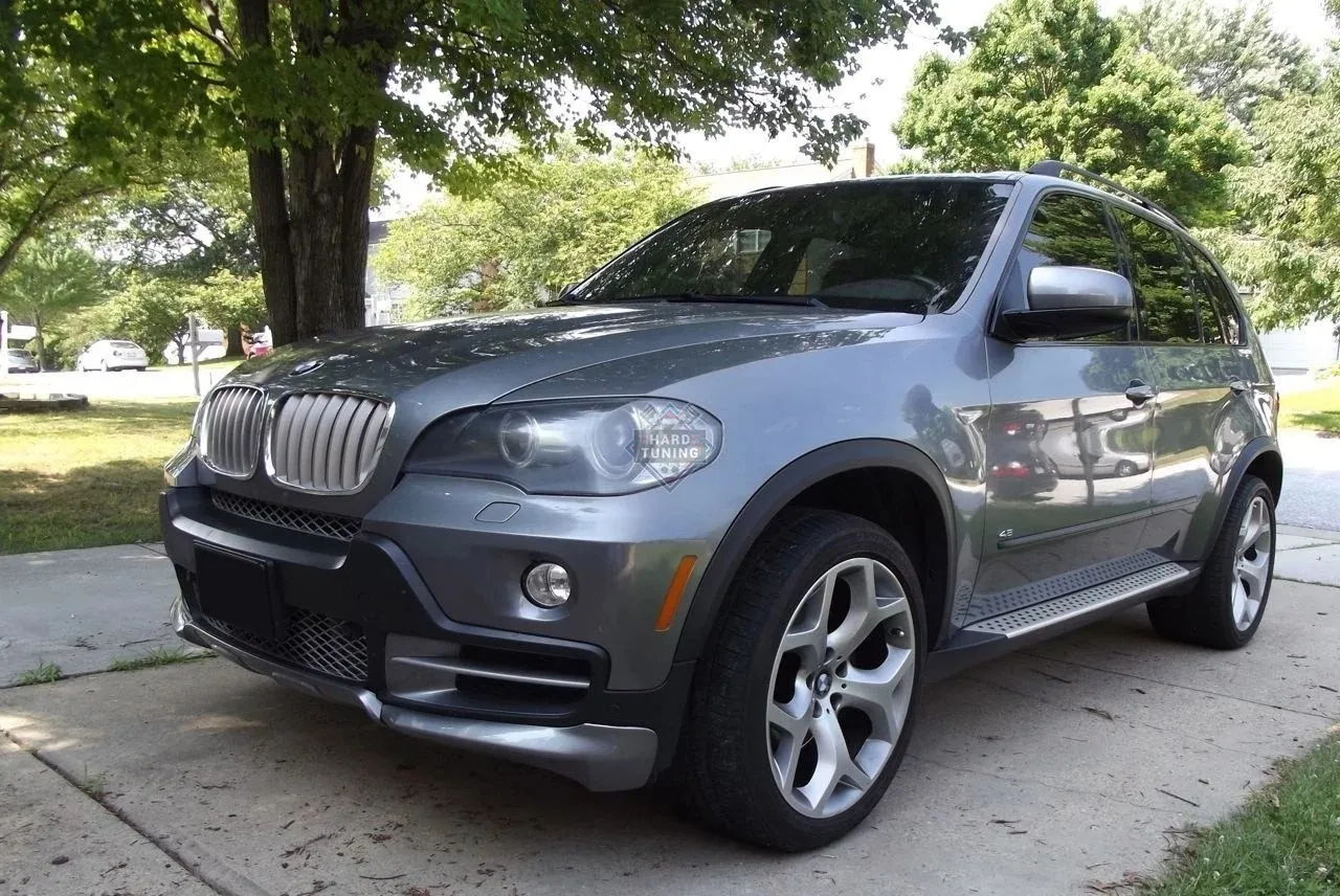 Накладка на передний бампер AERO BMW X5 E70 дорестайлинг