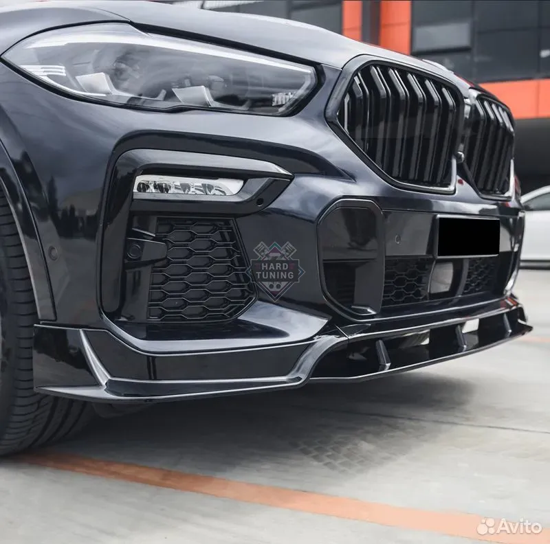 Комплект M performance-сплиттеры карбон BMW X6 G06