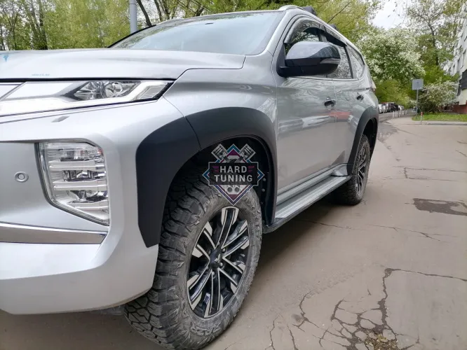 Расширители арок Mitsubishi Pajero Sport 3 2019-2023 рестайл +20мм
