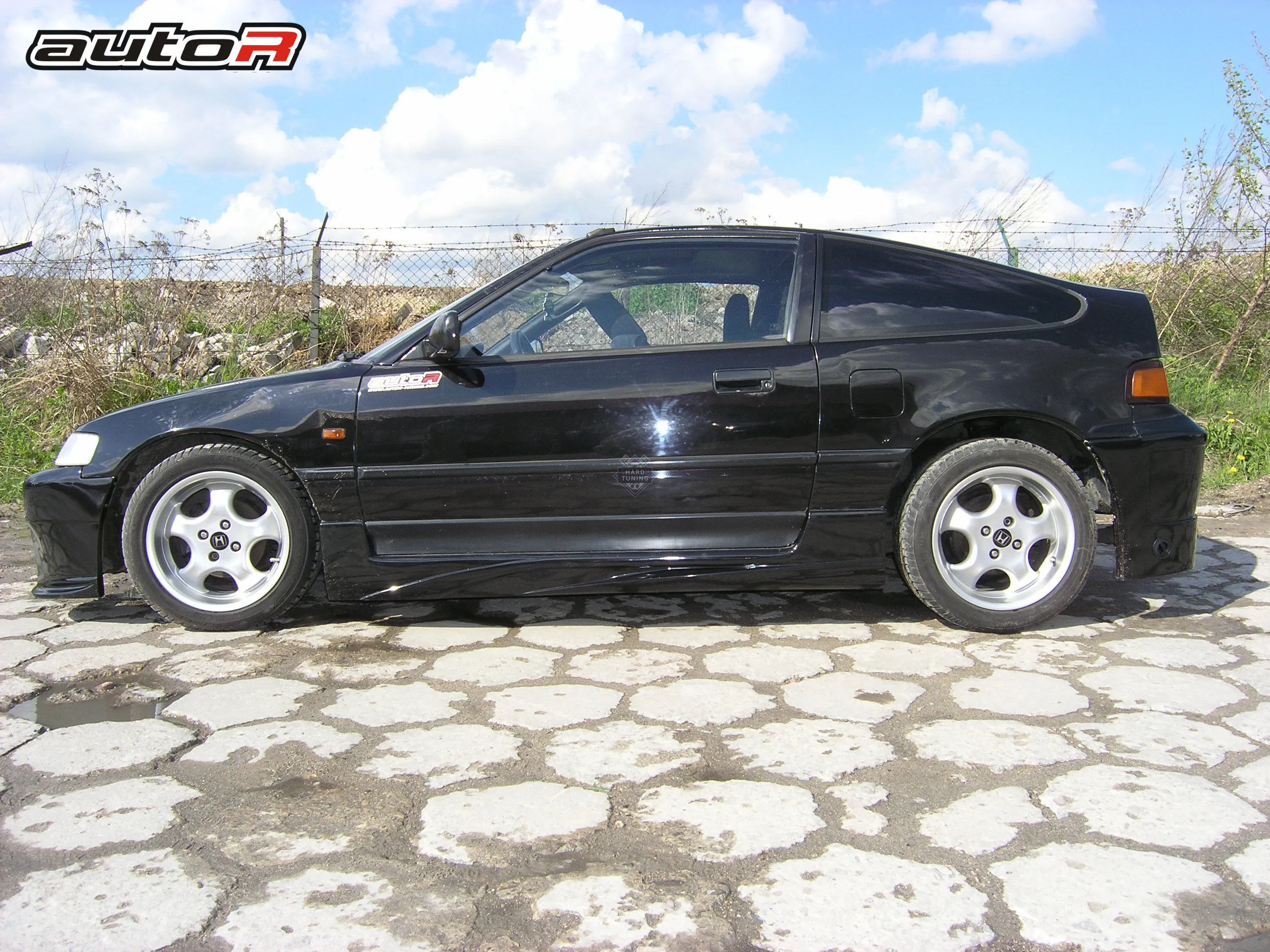 Накладки на пороги MUGEN Honda CRX ED9