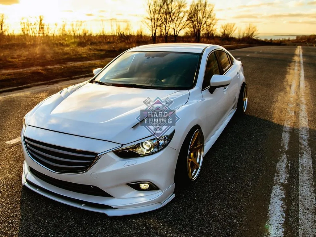 Капот SKY ACTIV SPORT (с прорезанными жабрами) Mazda 6 GJ 2013-н.в.