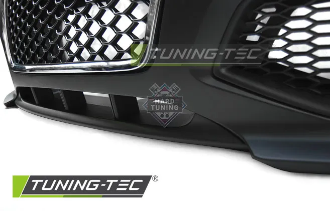 Передний бампер SPORT CHROME BLACK AUDI A3 8P (2005-2008)