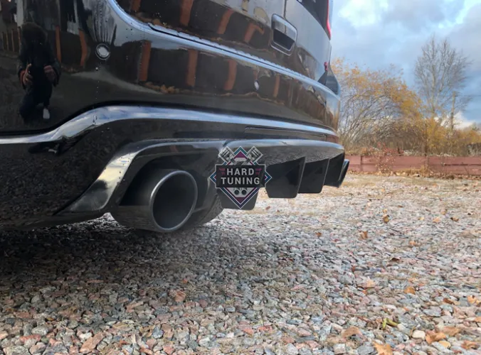 Диффузор заднего бампера Dodge Durango 3 WD 2 рестайл (2020-2023)