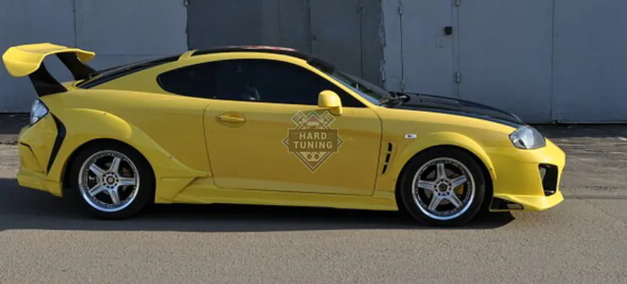 Накладки на пороги Warrior Mussa для Hyundai Tiburon Coupe GK