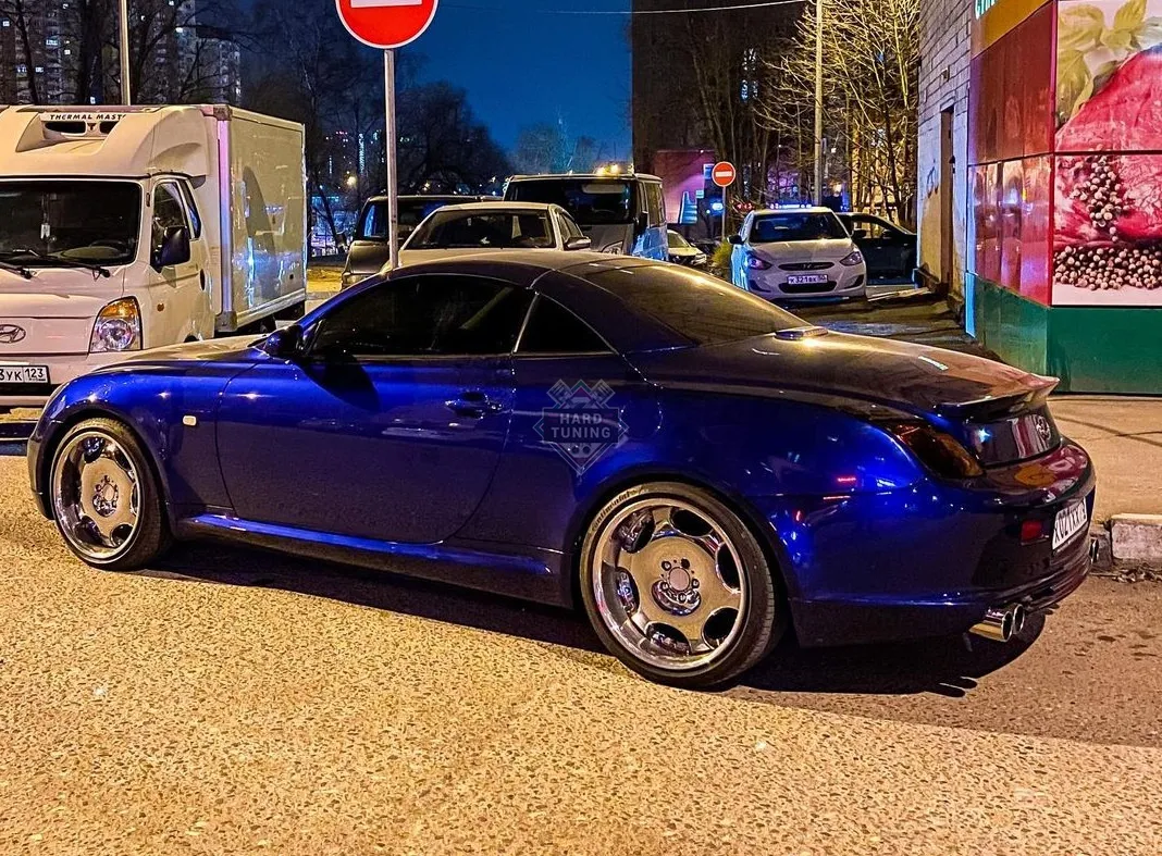 Накладка на задний бампер VLENE Lexus SC 430