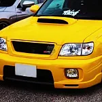Бампер передний STI2m Subaru Forester SF