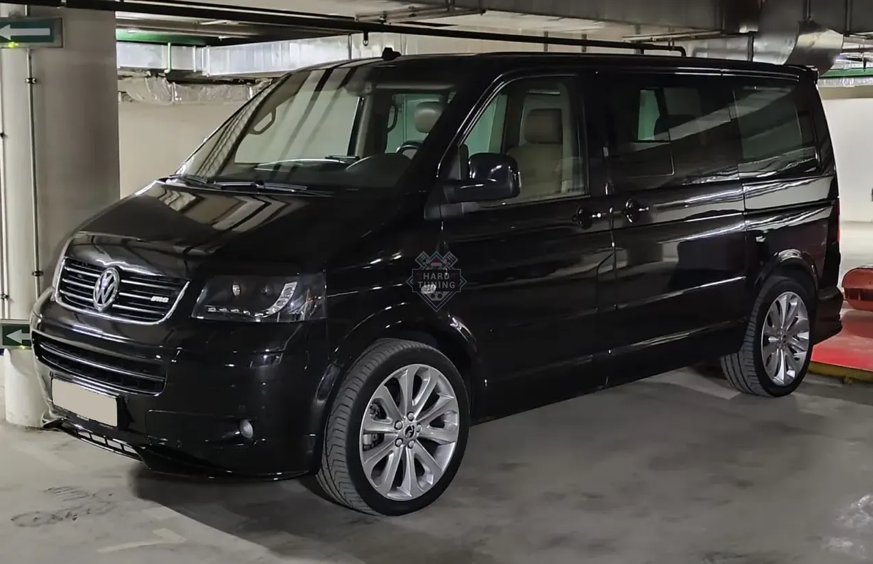 Накладка на передний бампер CSR Volkswagen T5 дорестайлинг