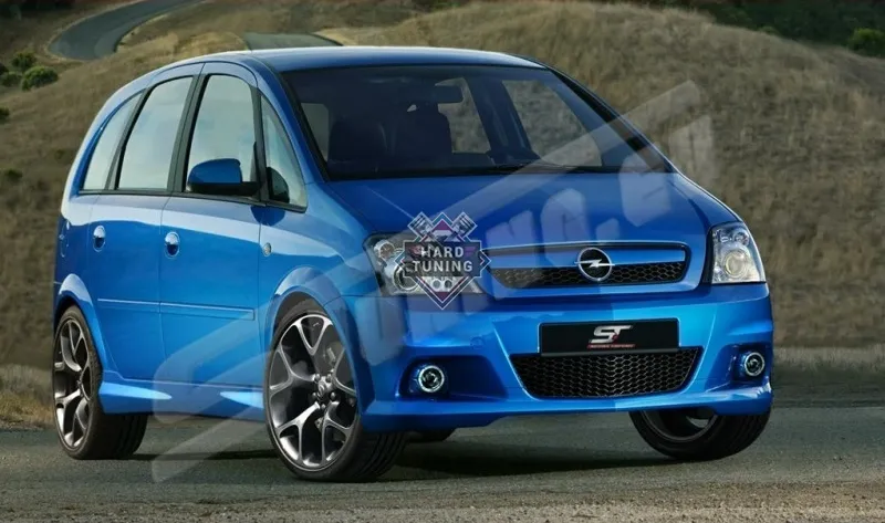 Передний бампер ST Opel Meriva