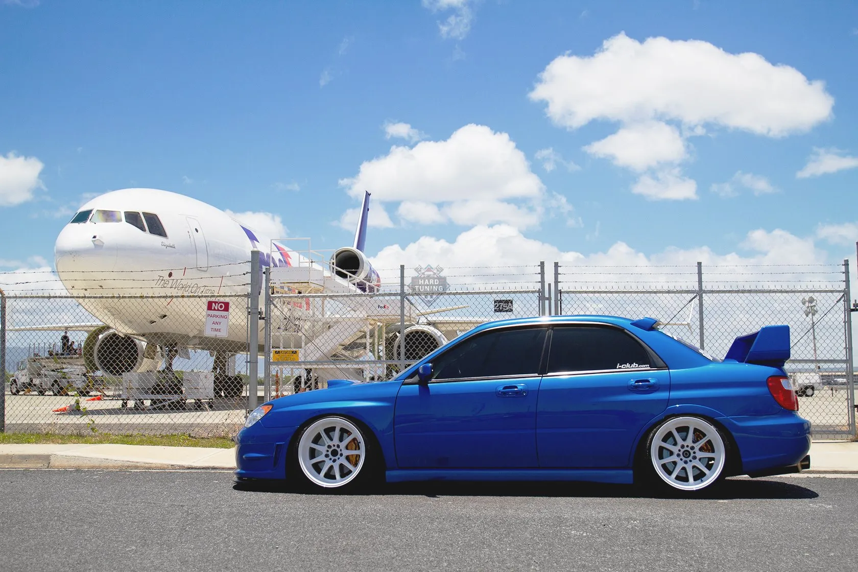 Спойлер WRX STI SUBARU IMPREZA GD/GG