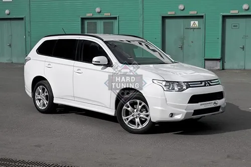 Накладки на пороги Mitsubishi Outlander (3rd gen) (2012-2014) Broomer Design