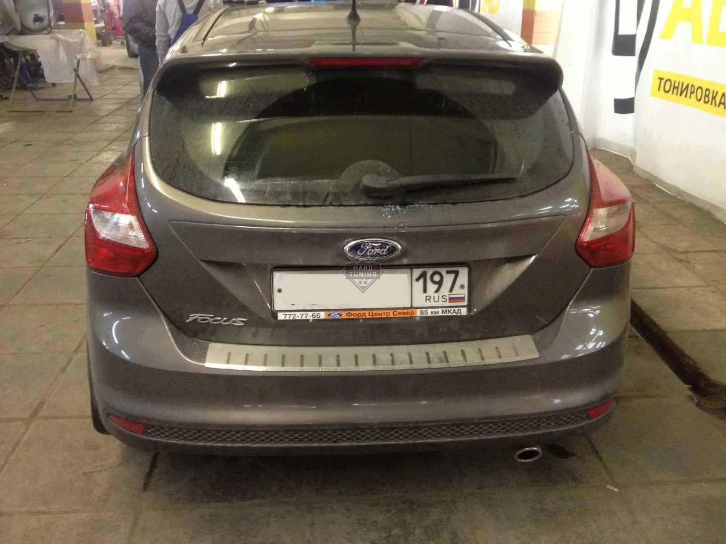 Спойлер ST Ford Focus 3 хетчбек дорестайлинг