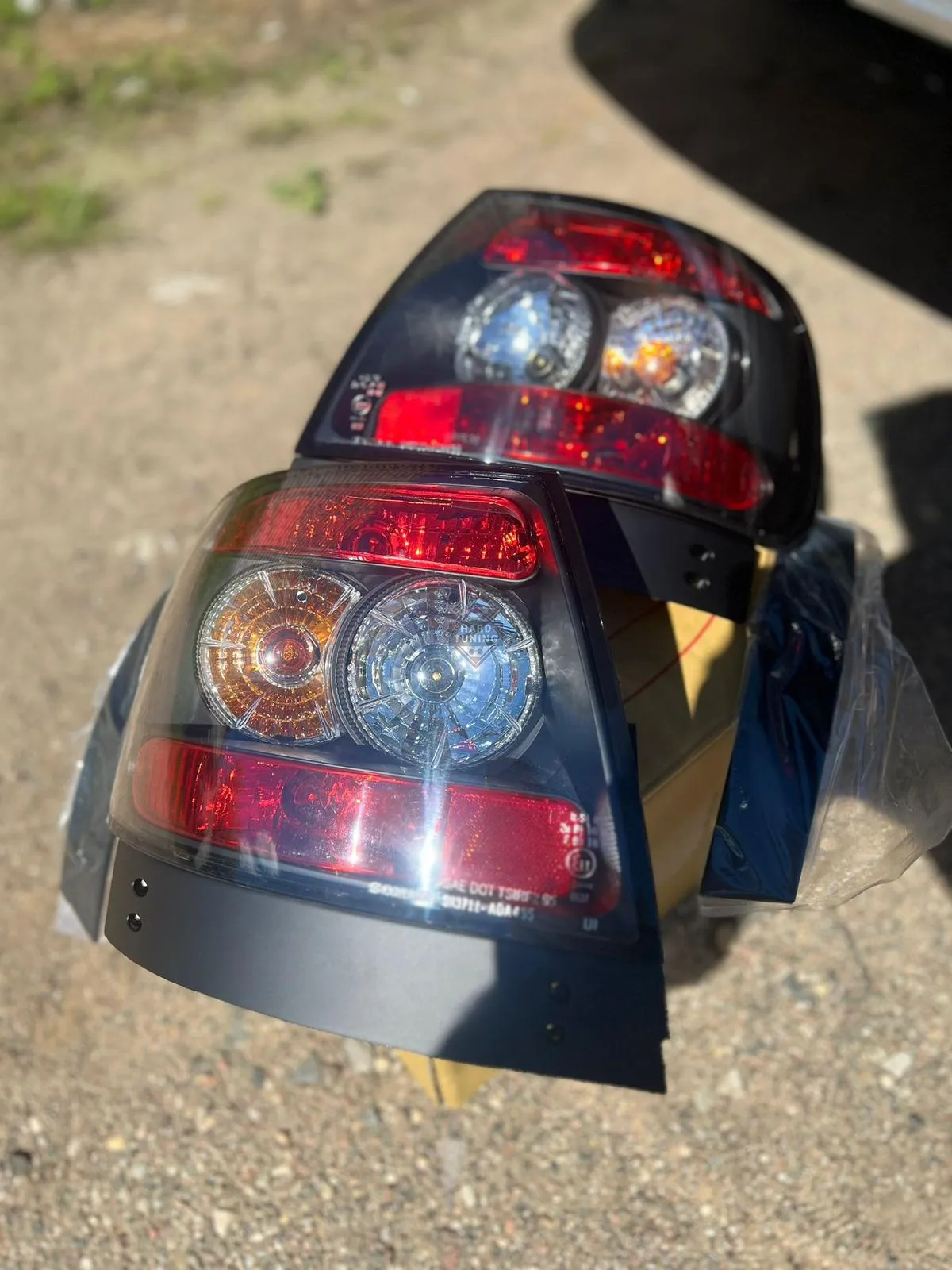 Задние фары AUDI A4 B5 (1994-2000) TAIL LIGHTS fits черные