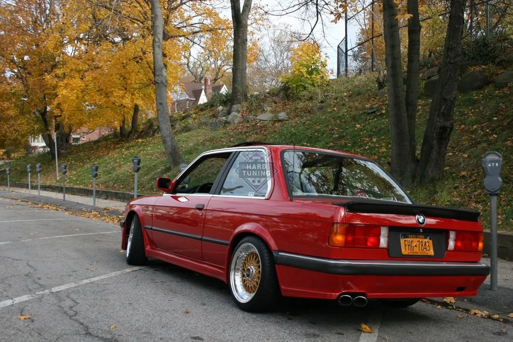 Бленда под гос-номер BMW E30
