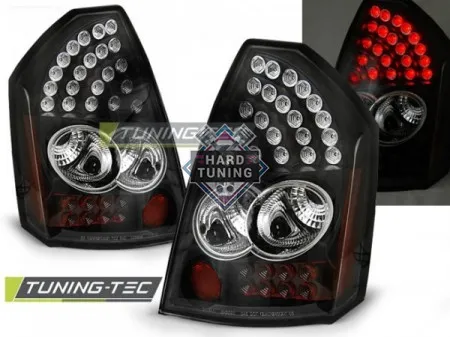 Задние фонари Chrysler 300C (2005-2008) LED черные