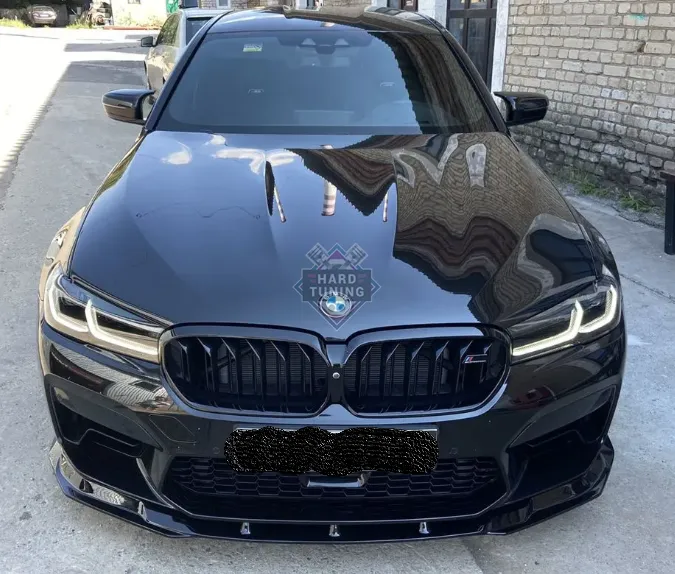 Сплиттер переднего бампера BMW M5 F90 рестайлинг