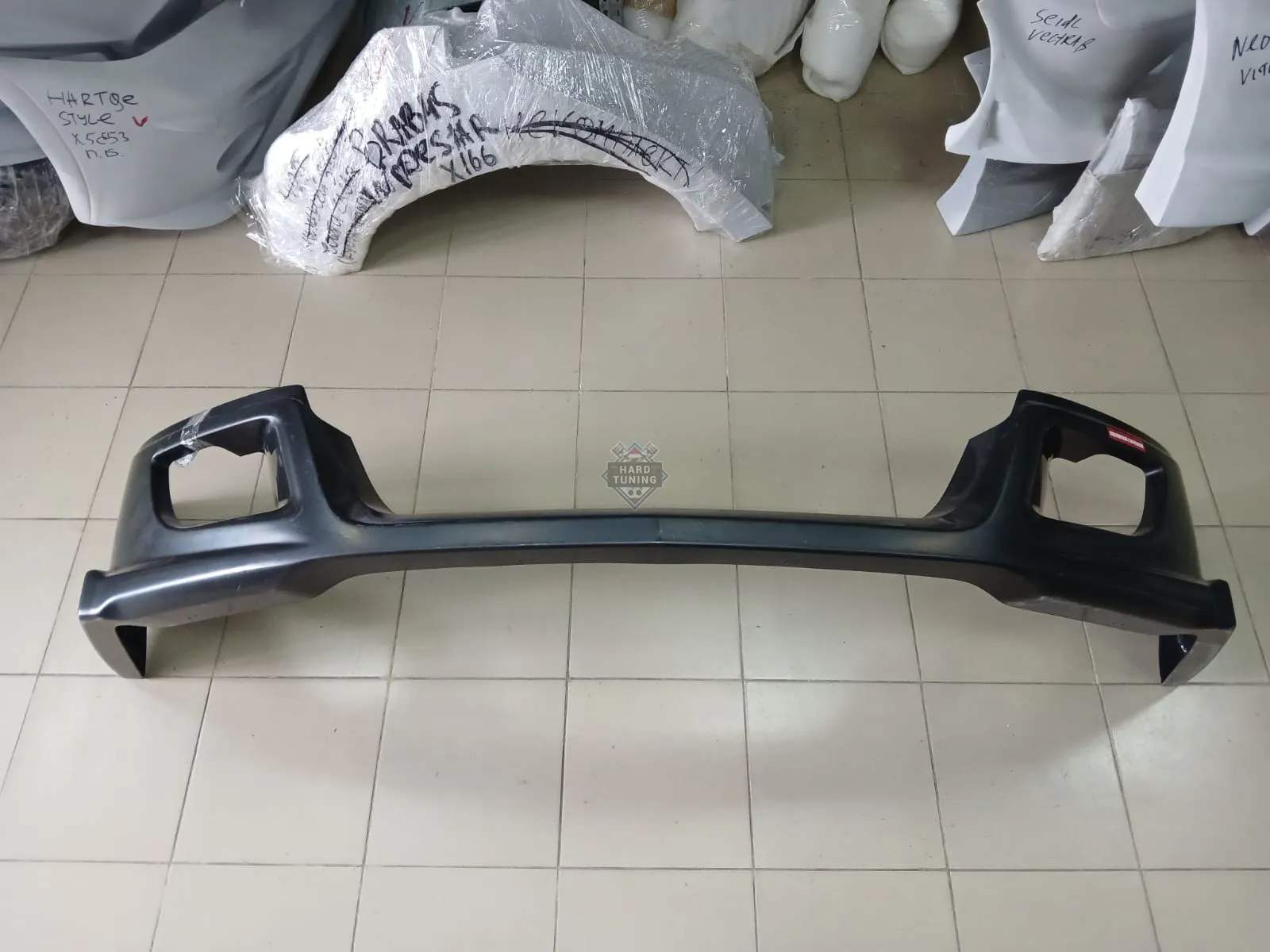 Накладка на передний бампер MUGEN-STYLE Honda Accord 8 (2008-2010) ABS пластик