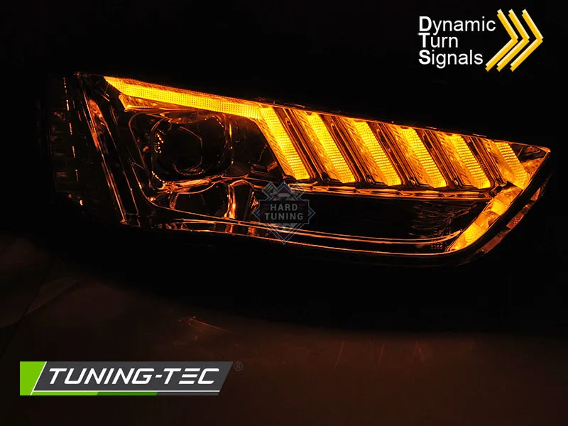 Передние фары AUDI A4 B8 12-15 XENON HEADLIGHTS LED CHROME SEQ