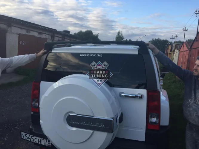 Спойлер Hummer H3