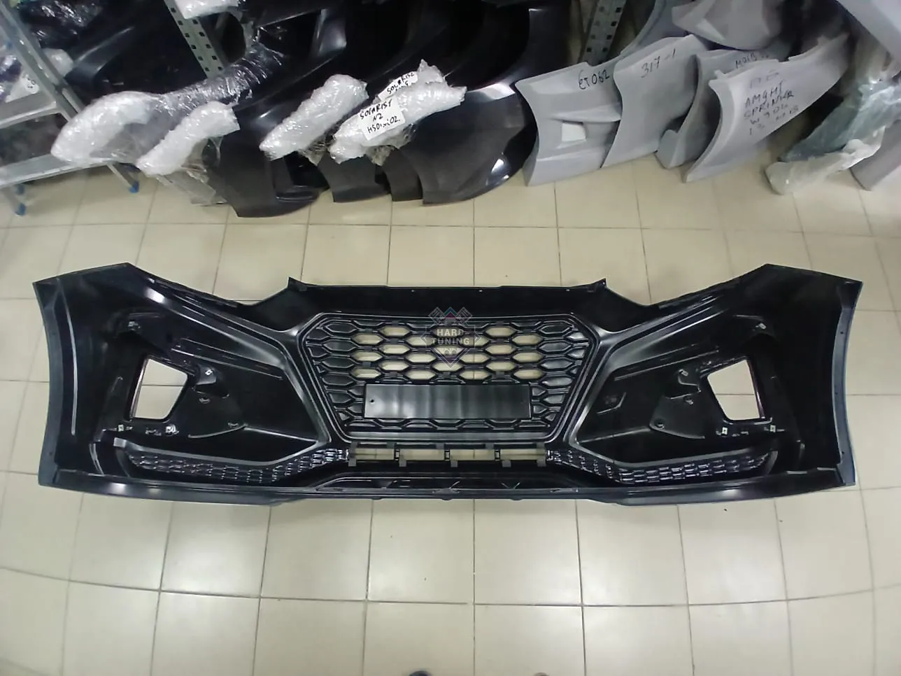 Передний бампер Excalibur Hyundai Creta АБС пластик