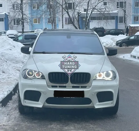 Передний бампер M BMW X5 E70 дорестайлинг
