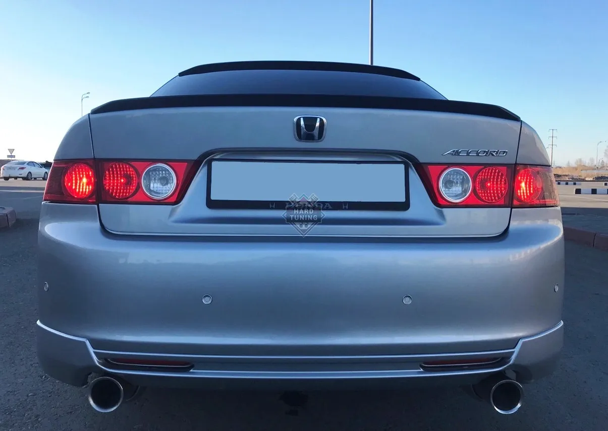 Спойлер лип CLASSIC узкий Honda Accord 7 стеклопластик