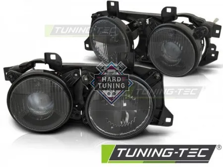 Передние фары BMW E32/E34 HEADLIGHTS fits черные