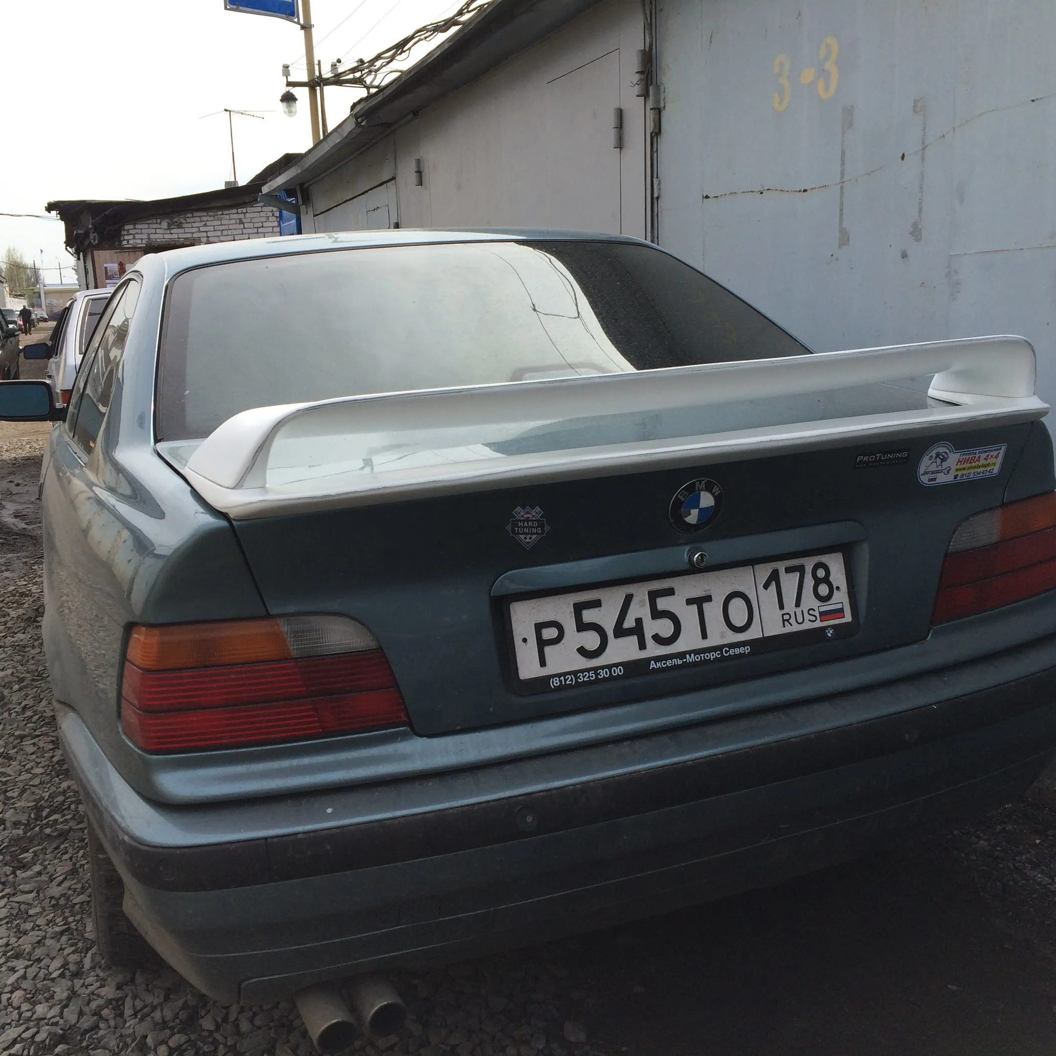 Спойлер M3 GT BMW E36