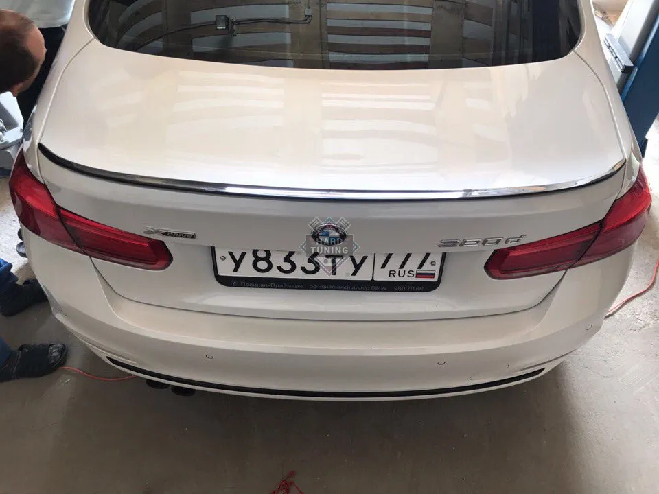 Спойлер лип тонкий BMW F30