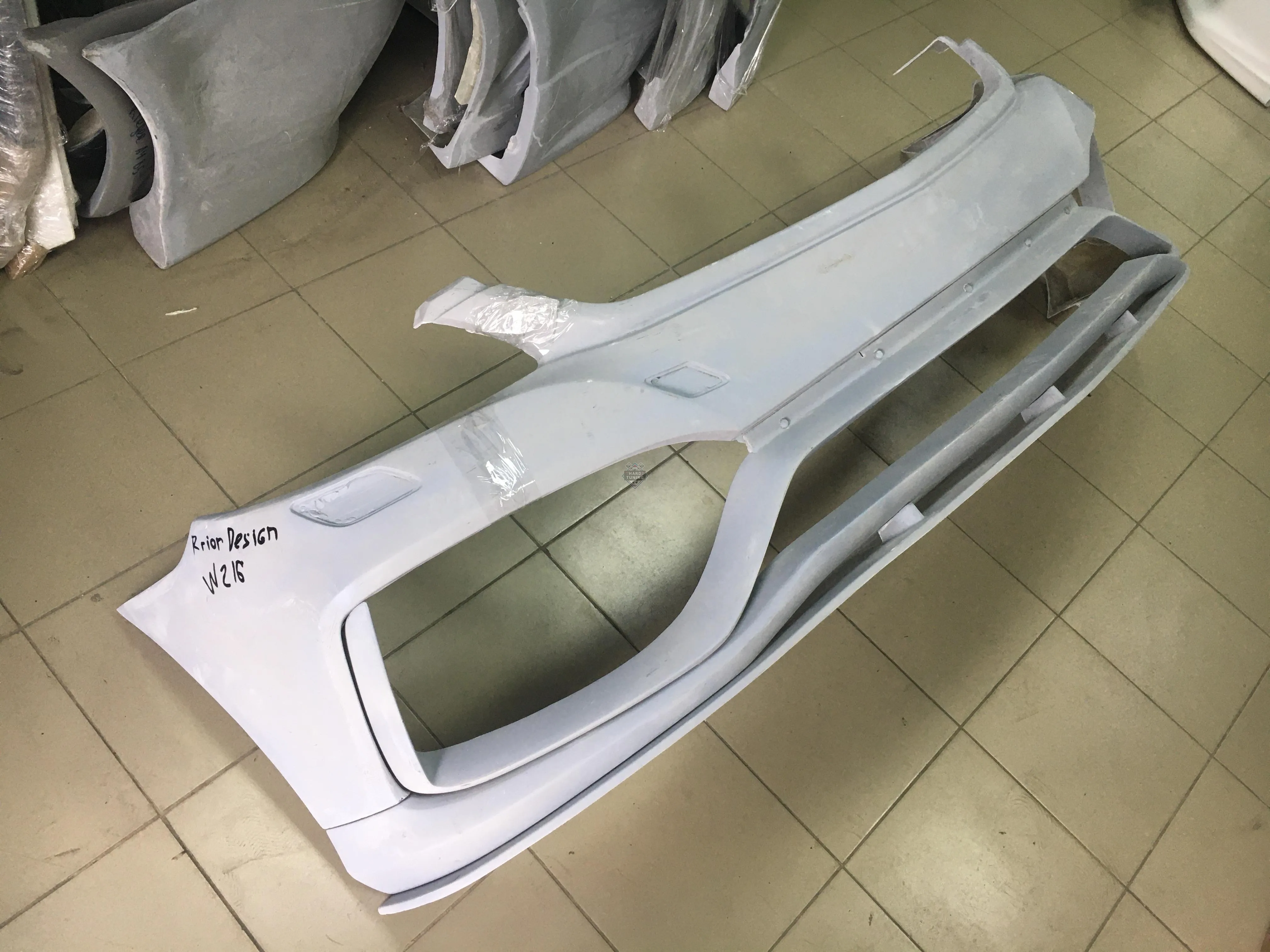 Передний бампер Prior Design Mercedes CL-Class W216 ДОРестайл
