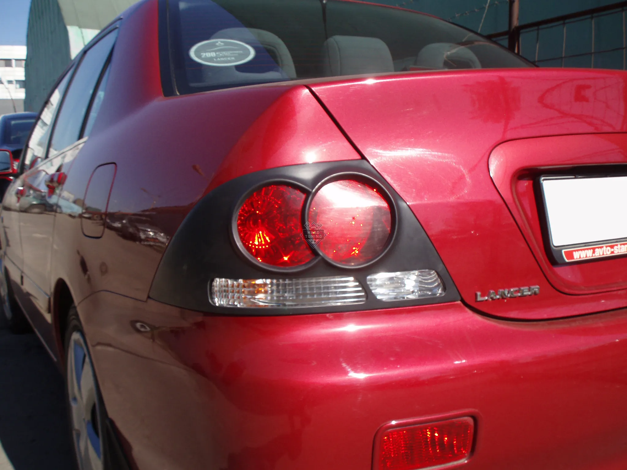 Накладки на задние фонари Mitsubishi Lancer 9 (2003-2009)