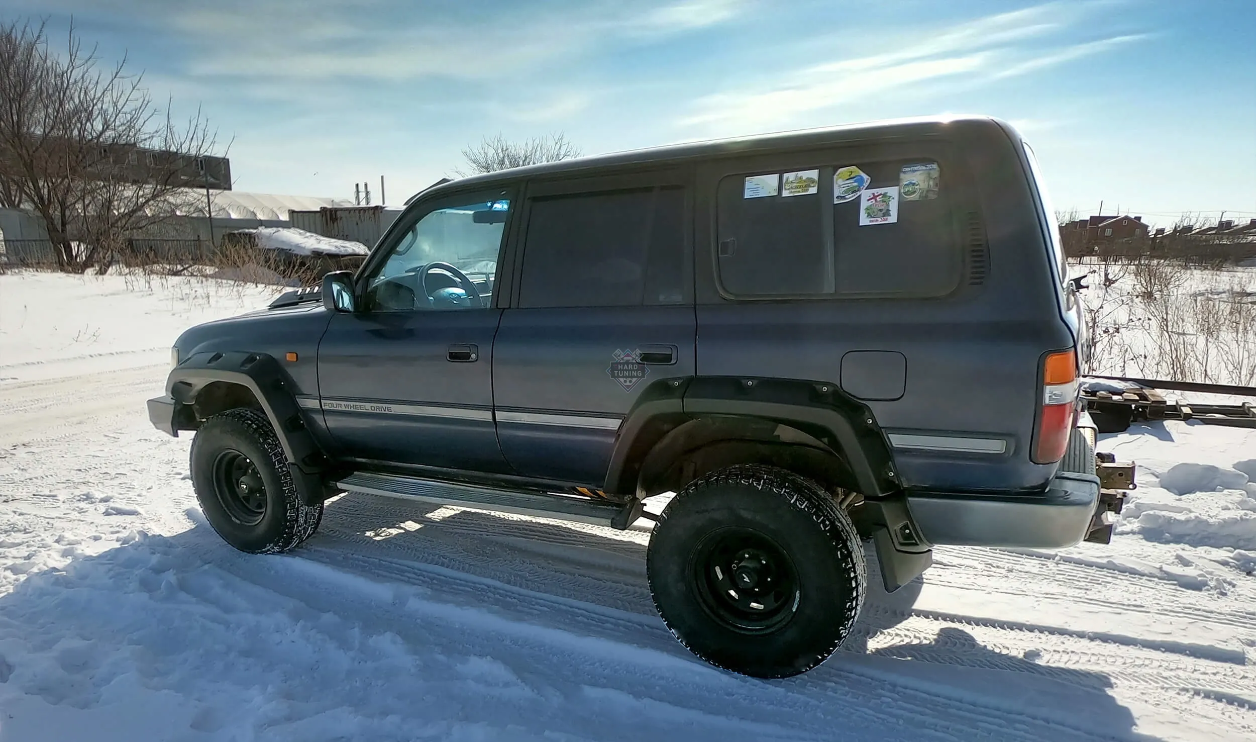 Расширители арок +100мм Toyota Land Cruiser 80