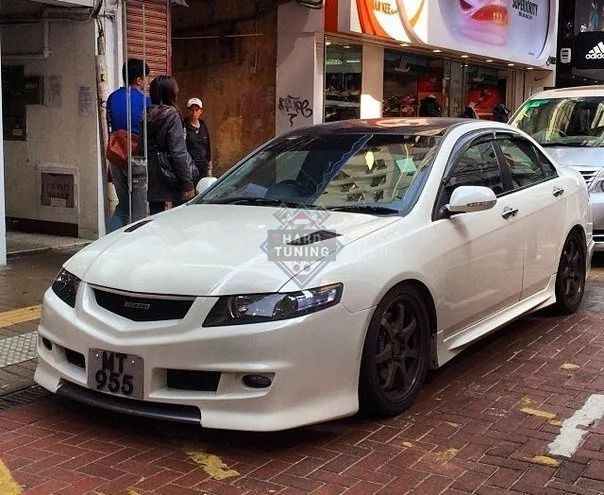 Накладки на пороги MUGEN Honda Accord 7 (2002-2008) стеклопластик