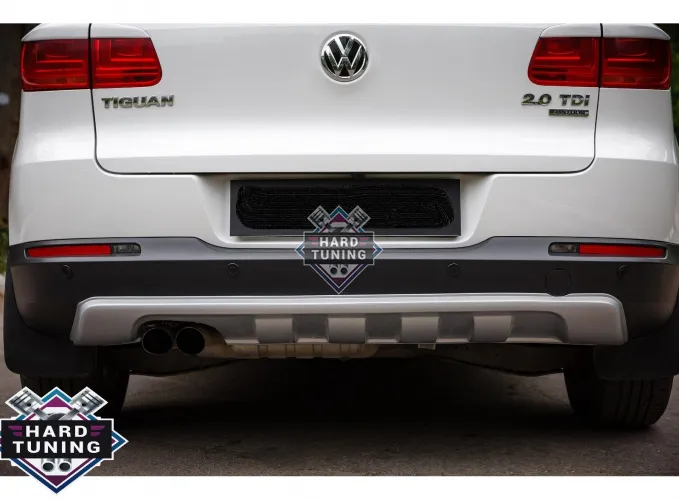 ДИФФУЗОР ЗАДНИЙ VOLKSWAGEN TIGUAN 2007-2016 АБС ПЛАСТИК