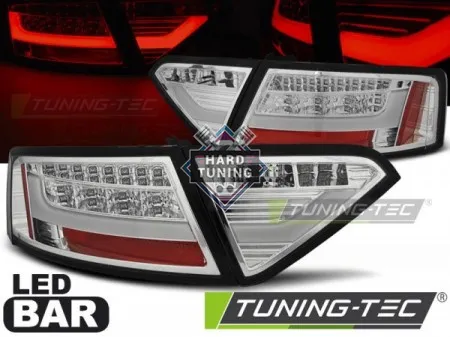 Задние фары AUDI A5 (2007-2011) LED BAR TAIL LIGHTS fits хром