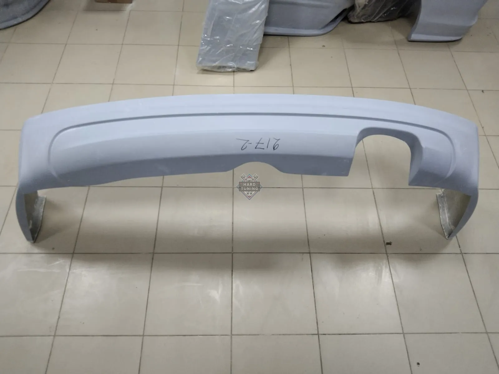 Накладка на задний бампер MUGEN Honda Civic 8 4D стеклопластик