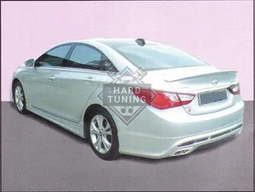Накладка на задний бампер Hyundai Sonata YF