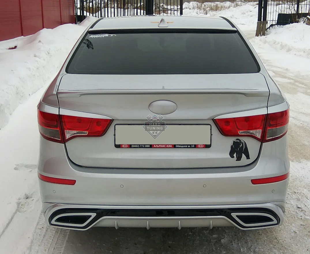 Обвес GT KIA Rio 3 рестайлинг
