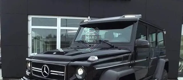 Козырек на переднее стекло BR style Mercedes benz G-Klasse (W463)