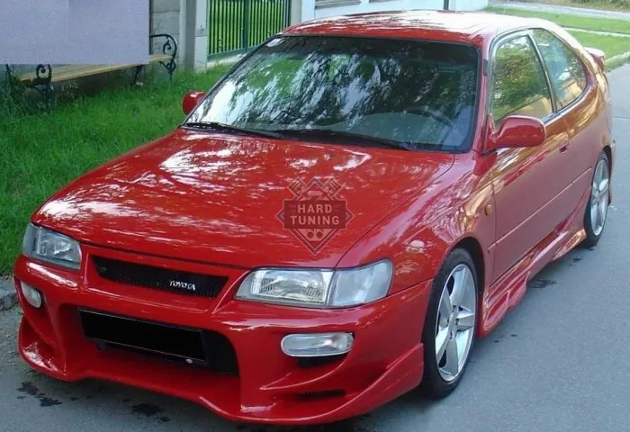 Передний бампер VellSide Toyota Corolla E10