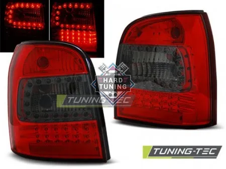 Задние фары AUDI A4 B5 (1994-2001) AVANT LED TAIL LIGHTS fits красно-тонированные