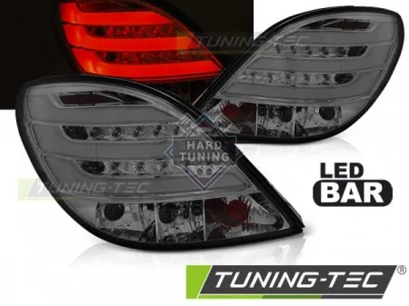 Задние фонари Peugeot 207 3D/5D 05.06-06.09 LED BAR тонированные